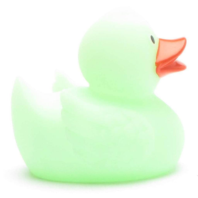 Glow in the Dark Rubber Duck - Green