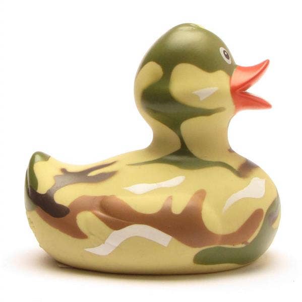 Camouflage Rubber Duck