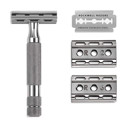 6C Double Edge Safety Razor - Gunmetal