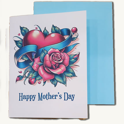 Heart Tattoo - Mother's Day Greeting Card
