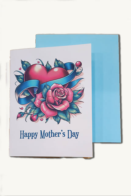 Heart Tattoo - Mother's Day Greeting Card