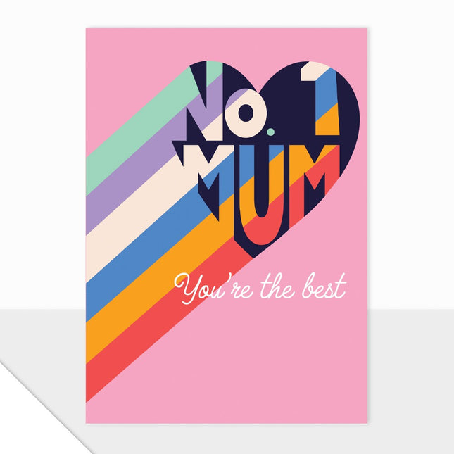 Noted No.1 Mum - Mother's Day Greeting Card