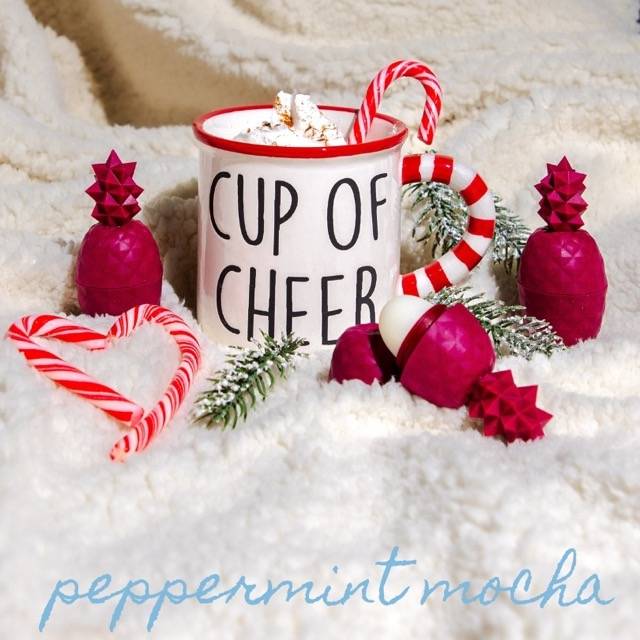 Lip Balm - Red Pineapple - Peppermint  Mocha