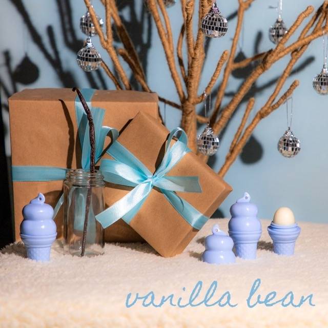 Lip Balm - Blue Ice Cream Cone - Vanilla Bean