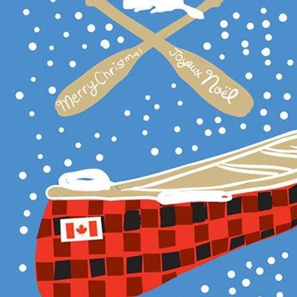 Happy Holidays - Plaid Canoe