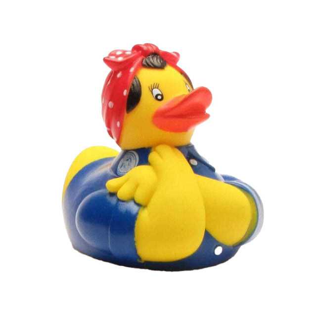 Rosie the Riveter Rubber Duck