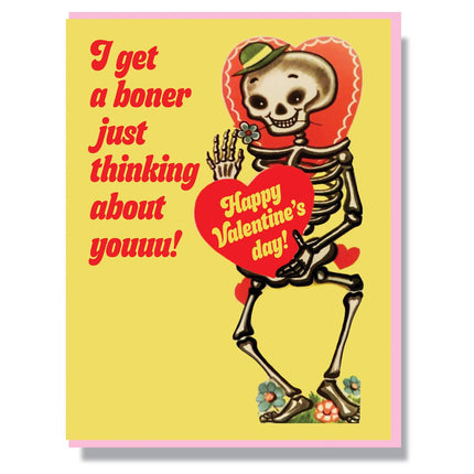I Get A Boner Just Thinking About You Card