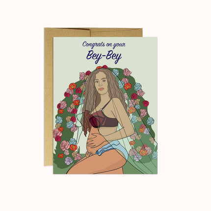 Congrats Bey-Bey | Baby Card