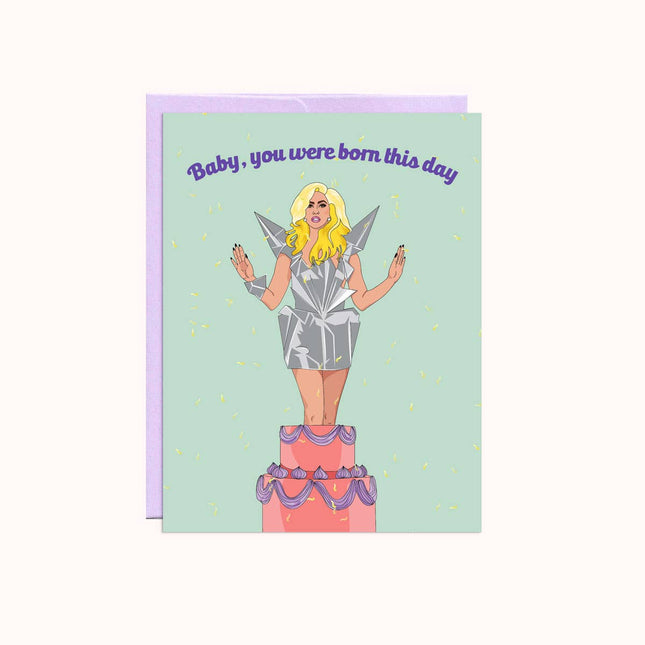 Born This Day | Birthday Card