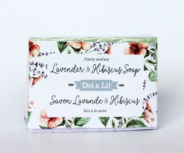 Lavender + Hibiscus Bar Soap
