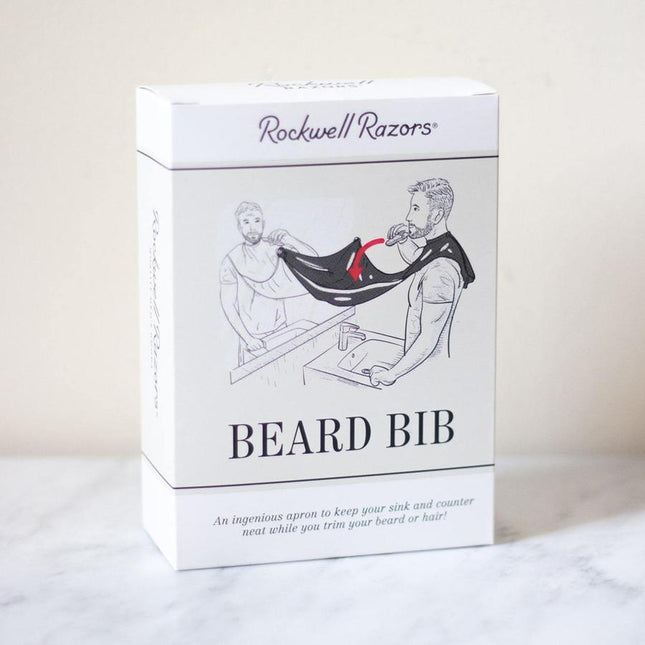 Rockwell Razors beard bib | Apothecary Toronto