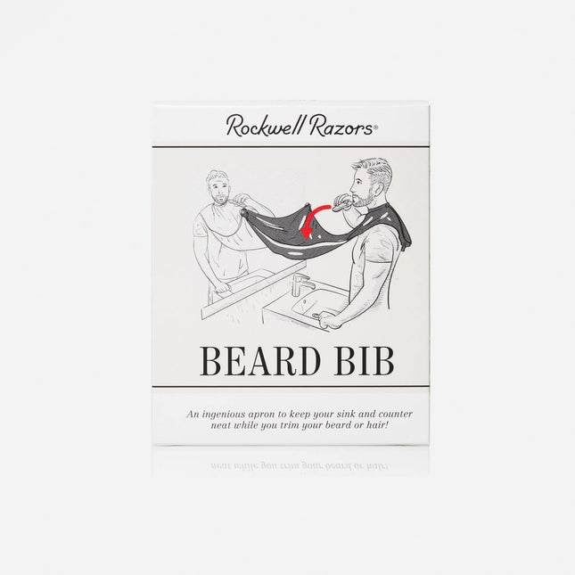 Rockwell Razors beard bib | Apothecary Toronto