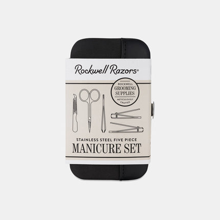 Rockwell Razors manicure set | Apothecary Toronto