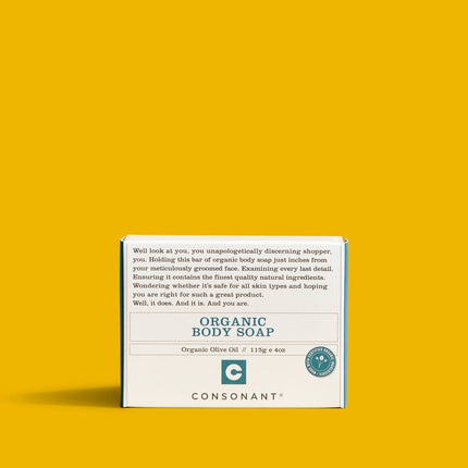Consonant Skin + Care bar soap | Apothecary Toronto