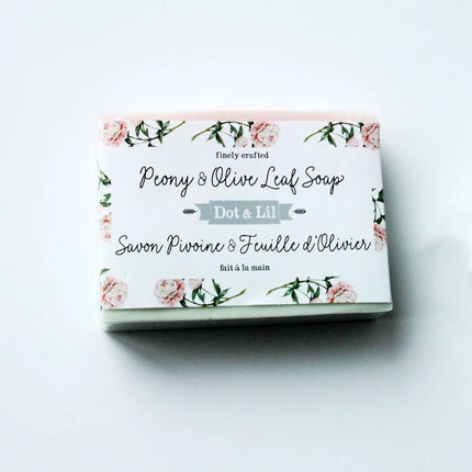 Peony & Olive Leaf Bar Soap