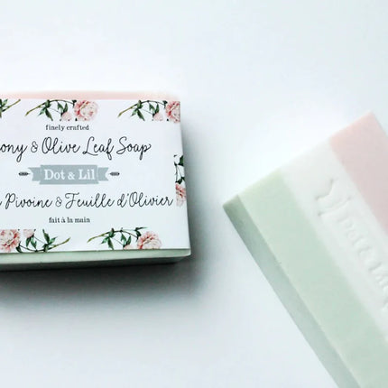 Peony & Olive Leaf Bar Soap